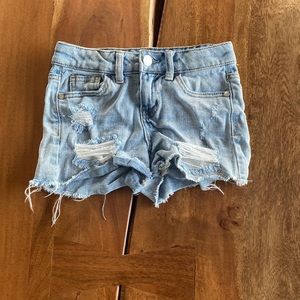 Girls Art Class ripped jean shorts